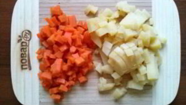 винегрет в тарталетках