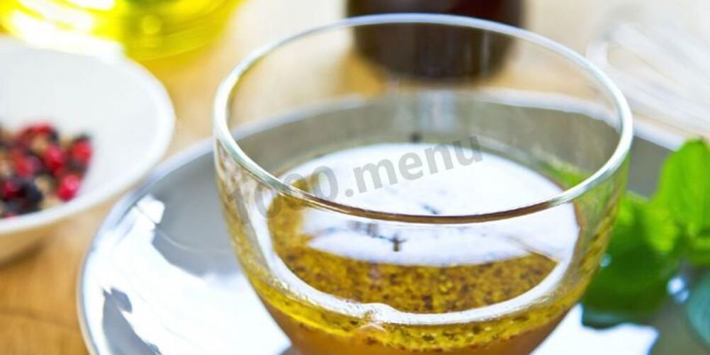 Рецепт заправки винегрета