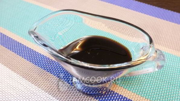 бальзамический крем-соус