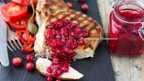 брусничный соус к мясу с можжевельником