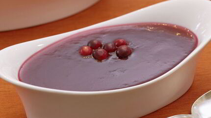 Брусничный соус к мясу