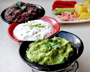 Два дипа и один соус