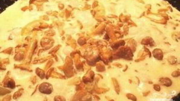 грибной соус из лисичек