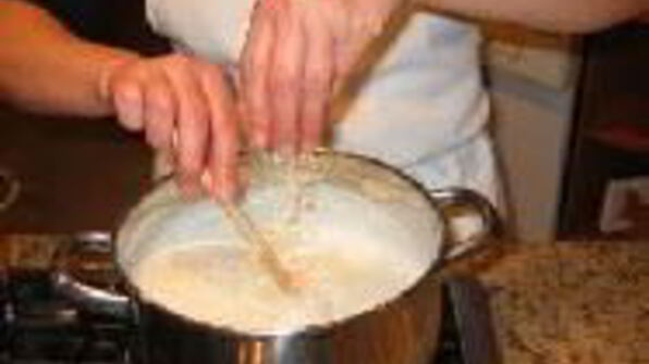 итальянский белый соус бальзамелла