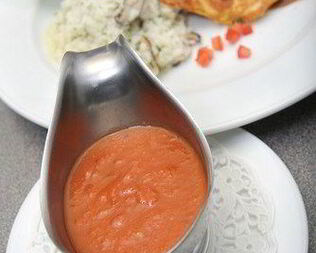 Острый соус с чили, папайей и манго