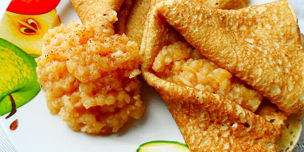 Рецепт сладкого соуса из яблок