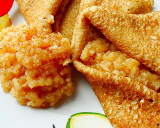 Сладкий соус из яблок