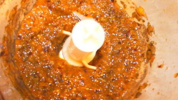 сливово-яблочный острый соус к мясу