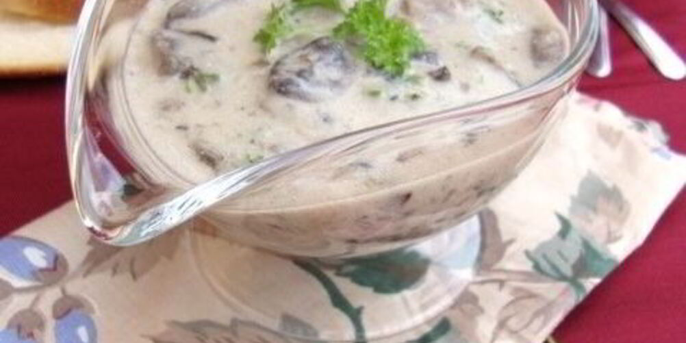 Рецепт сметанно-грибного соус