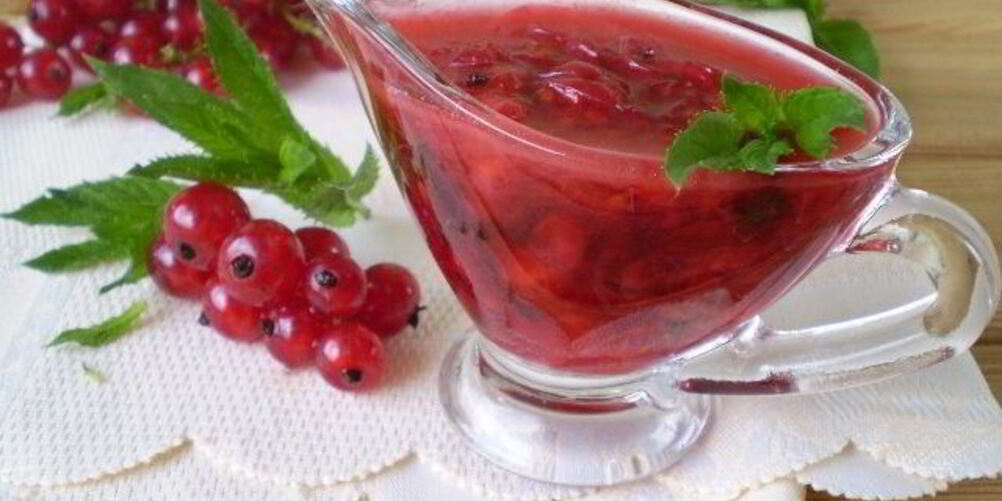 Рецепт смородинового соуса