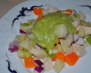 Соус для салата без майонеза