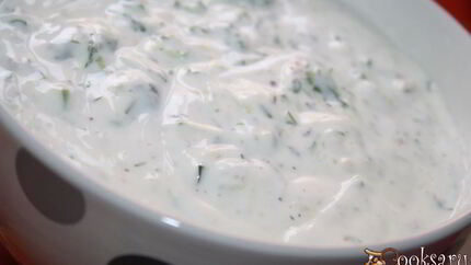 Соус йогуртовый с грецким орехом к шашлыку