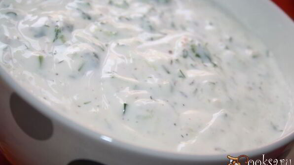 соус йогуртовый с грецким орехом к шашлыку