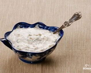 Соус из хрена со сметаной