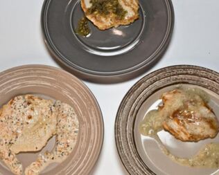 Соусы к куриному шницелю