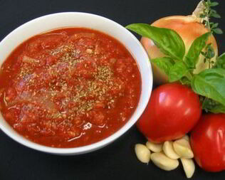 Томатно-чесночный соус к блюдам из рыбы