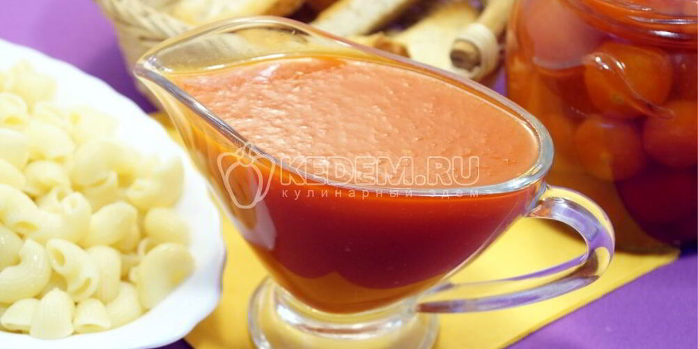 Рецепт томатного соуса из маринованных помидоров