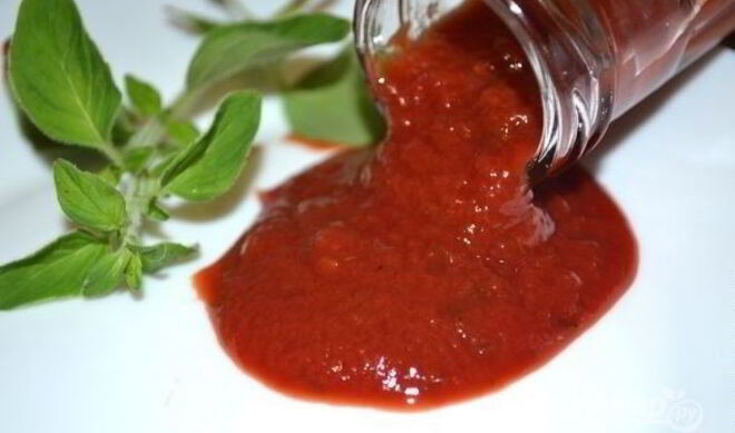 Томатный соус из томатной пасты