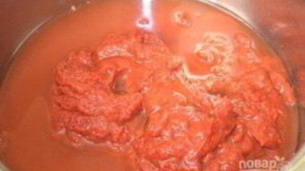 томатный соус из томатной пасты
