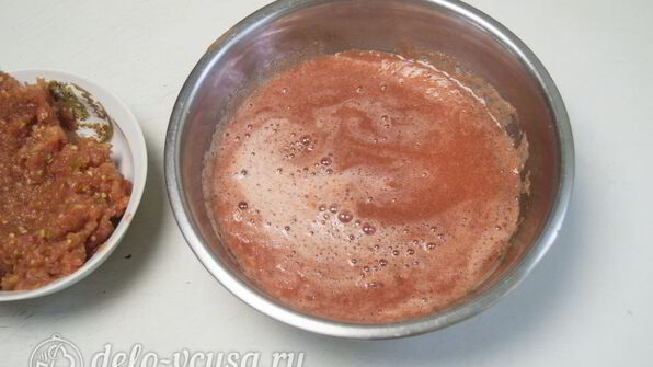 томатный соус с базиликом