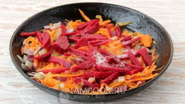 борщ без мяса