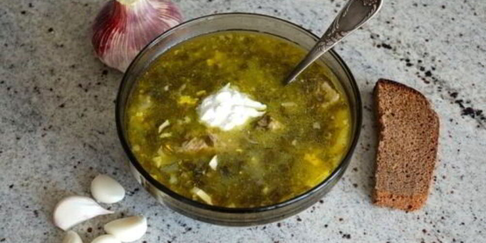Рецепт борща из крапивы