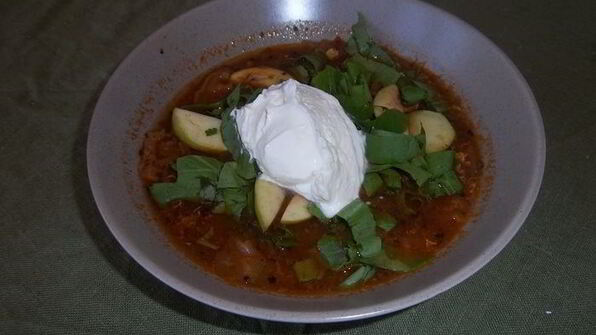 борщ по-украински