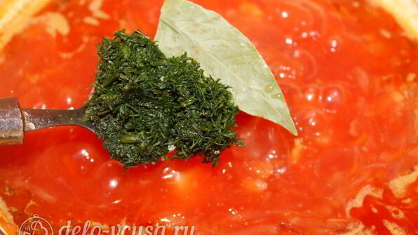 борщ с квашеной капустой