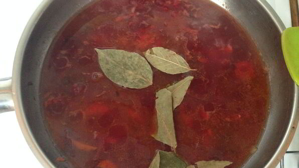 борщ с салом по-мужски