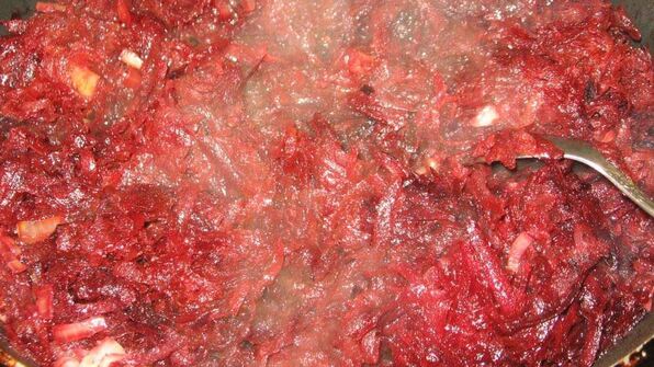 борщ с томатной пастой