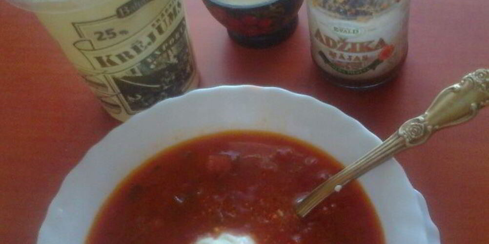 Рецепт борщецка