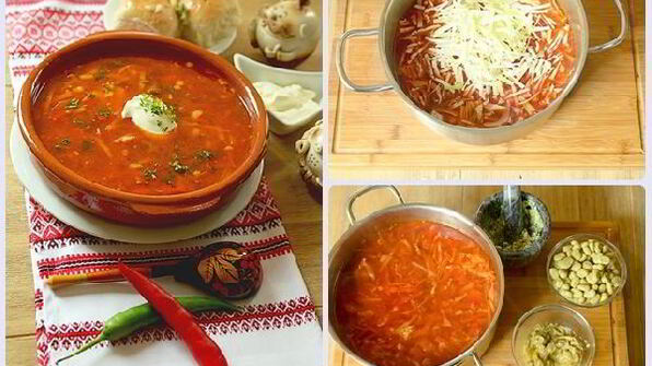 гетманский борщ