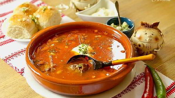 гетманский борщ