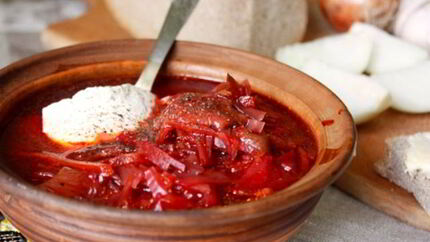 Грибной борщ