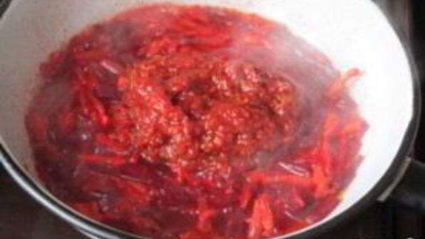 грибной борщ