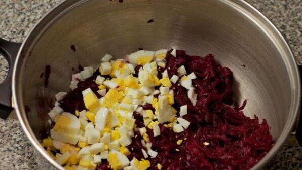 литовский холодный борщ