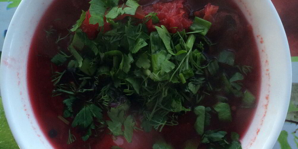 Рецепт наваристого борща без мяса и картофеля