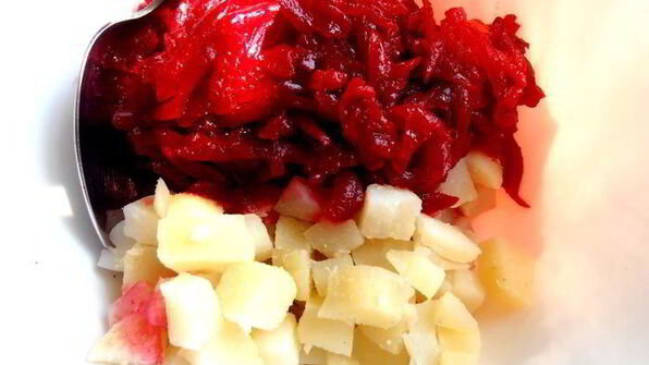 норвежский борщ с килькой