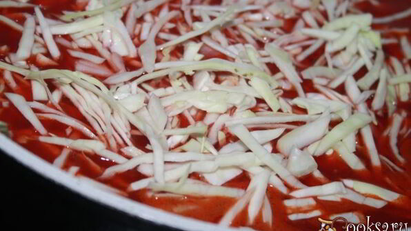 постный борщ с нутом без картофеля