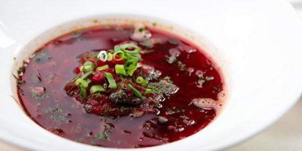 Рецепт пряного вегетарианского борща