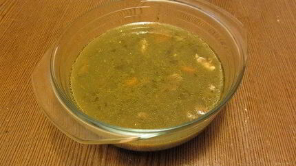 Русский зеленый борщ