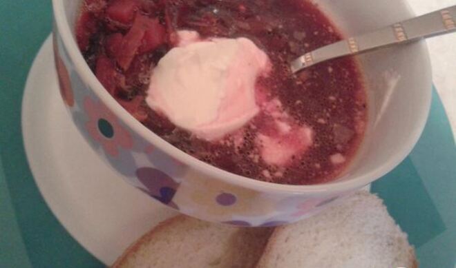 Щавелевый борщ в мультиварке