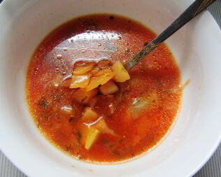 Традиционный донской борщ