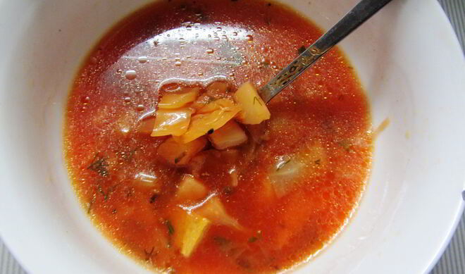 Традиционный донской борщ