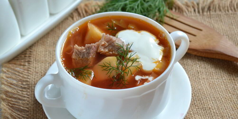 Рецепт украинского борща