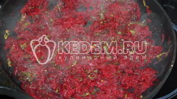 вкусный борщ с черемшой