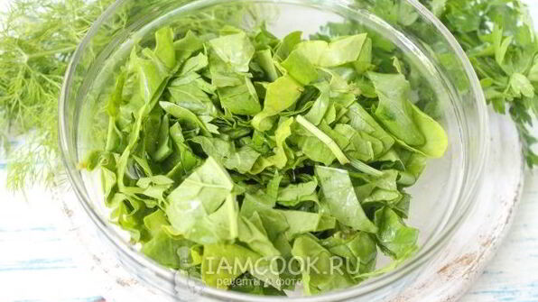 заморозка для зеленого борща на зиму