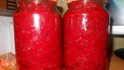 Заправка для борща на зиму без уксуса