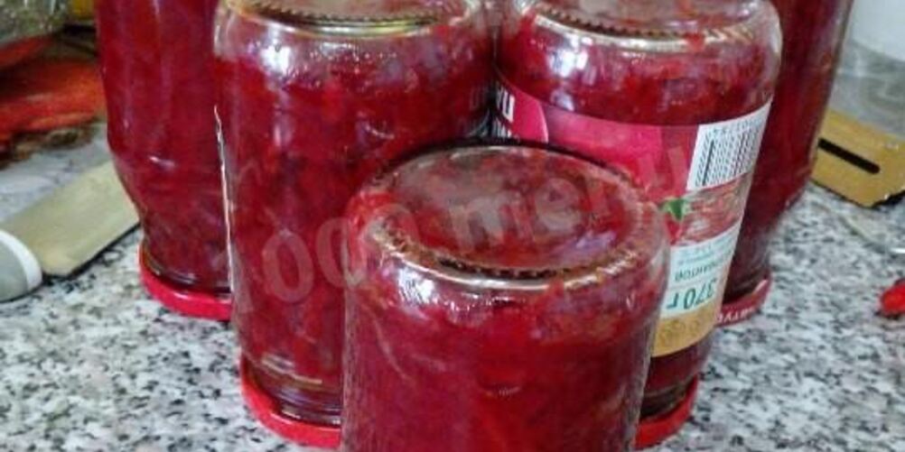 Рецепт заправки для борща на зиму вкусная