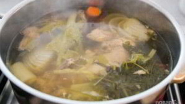 бульон из курицы
